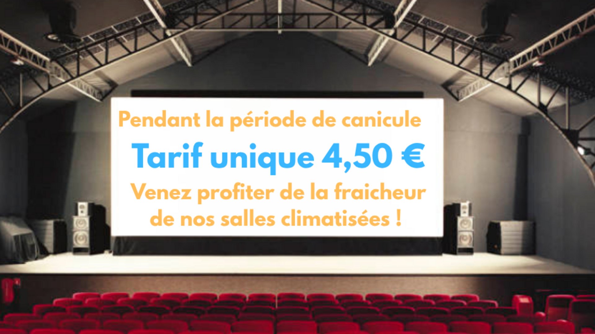 Photo de Tarif unique 4,50 € pendant la période de canicule de niveau 4